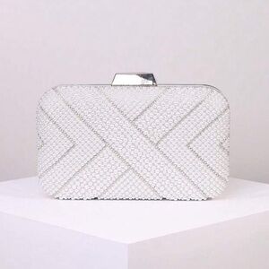 Elegant Beaded Clutch Bag